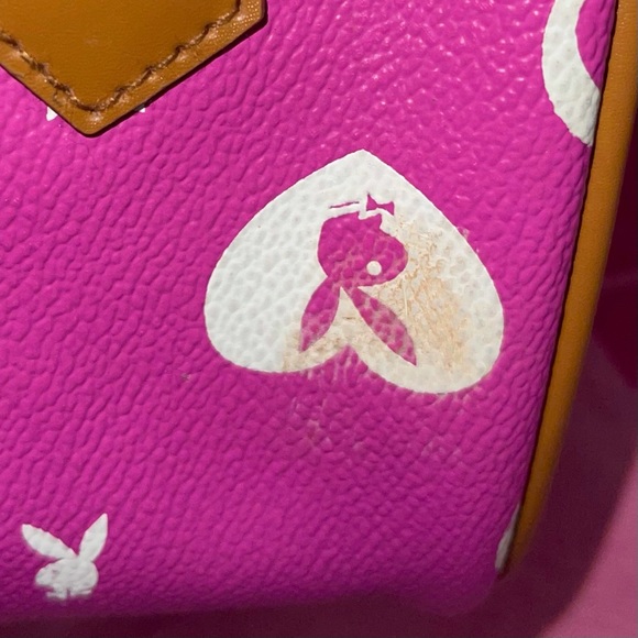 SOLD Playboy Monogram Speedy Purse - Picture 3 of 8